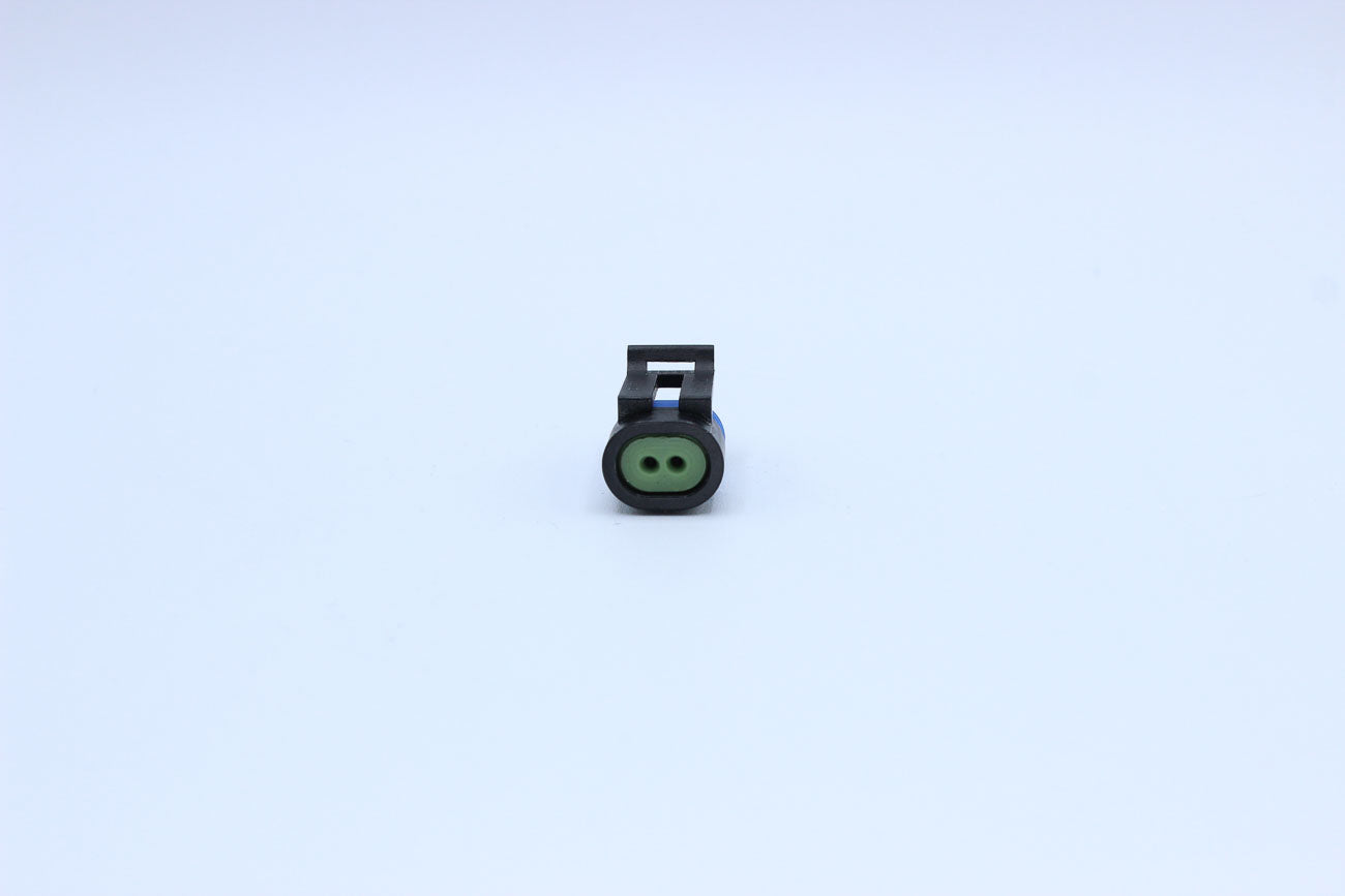 Delphi Female Metri-pack 150 PTS Blue Code 1 - Part Number 12162193 in Style: Flying Lead. Delphi Metri-pack 150 PTS in Blue. The OEM Part Number for this part is 12162193. These connectors are typically found in OEM applications and are available as a co