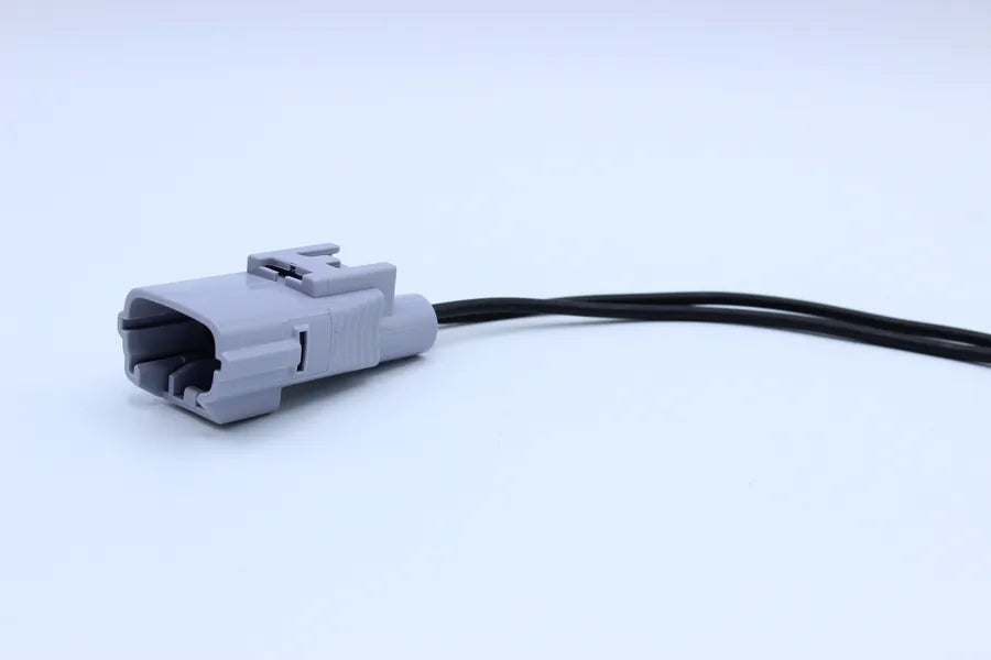 Sumitomo Male TS Gray Tab width 8 - 2 Terminal in Style: Connector Only. Sumitomo TS in Gray. These connectors are typically found in OEM applications and are available as a connector only or as a flying lead. An extra terminal is included with every conn