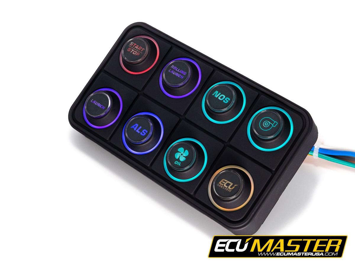 ECUMaster 4, 6, 8 or 12 Button Keypad