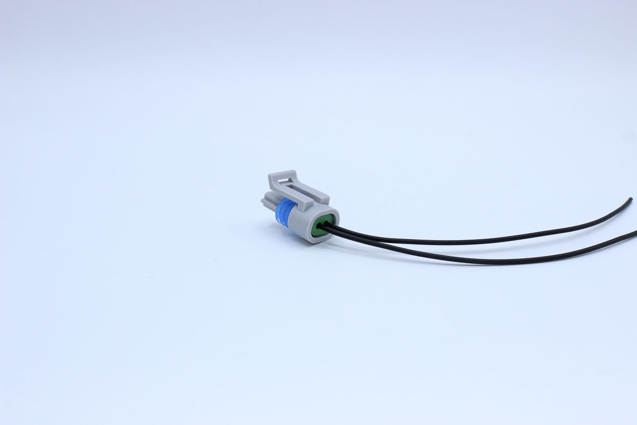 Delphi Female Metri-pack 150 PTS Grey - Part Number 12162197 in Style: Connector Only. Delphi Metri-pack 150 PTS in Grey. The OEM Part Number for this part is 12162197. These connectors are typically found in OEM applications and are available as a connec