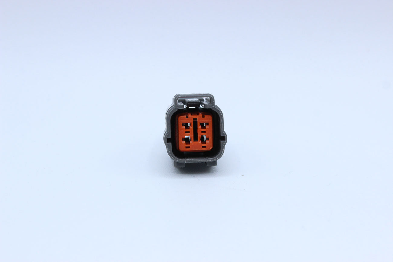 Sumitomo Female DL Gray type 2 - 4 Terminal in Style: Flying Lead. Sumitomo DL in Gray. These connectors are typically found in OEM applications and are available as a connector only or as a flying lead. An extra terminal is included with every connector,