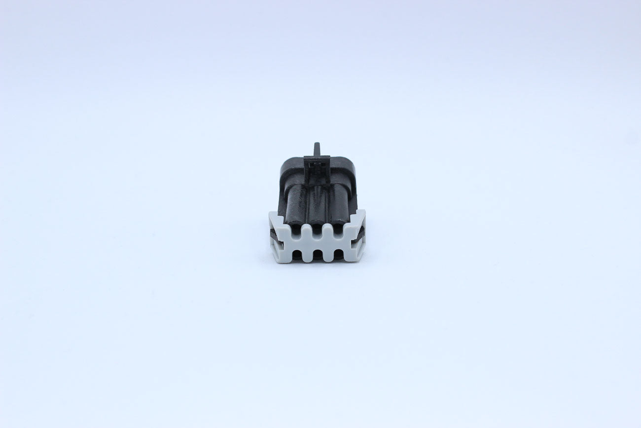 Delphi Male Metri-pack 150 Black - 6 Terminal in Style: Flying Lead. Delphi Metri-pack 150 in Black. These connectors are typically found in OEM applications and are available as a connector only or as a flying lead. An extra terminal is included with eve