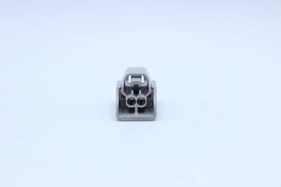 Sumitomo Female TS Gray Injector relief type 2 - 2 Terminal in Style: Connector Only. Sumitomo TS in Gray. These connectors are typically found in OEM applications and are available as a connector only or as a flying lead. An extra terminal is included wi