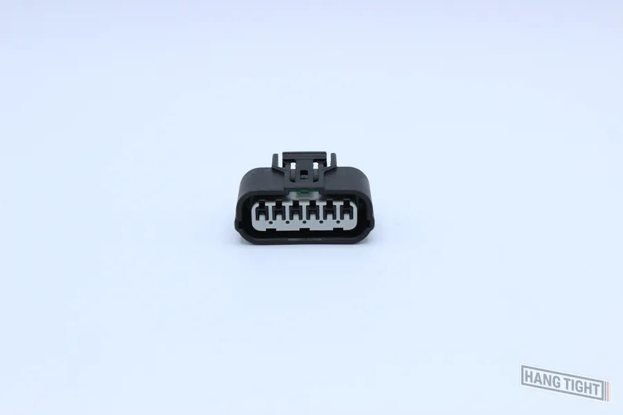 Sumitomo Female HX Black - 6 Terminal in Style: Connector Only. Sumitomo HX in Black. These connectors are typically found in OEM applications and are available as a connector only or as a flying lead. An extra terminal is included with every connector, b