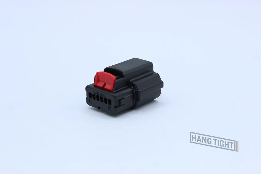 Molex Female MX64 Black - 6 Terminal in Style: Connector Only. Molex MX64 in Black. These connectors are typically found in OEM applications and are available as a connector only or as a flying lead. An extra terminal is included with every connector, bec