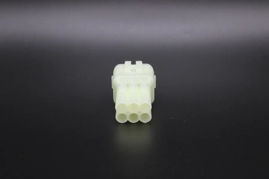 Sumitomo Male MT Clear - 6 Terminal in Style: Flying Lead. Sumitomo MT in Clear. These connectors are typically found in OEM applications and are available as a connector only or as a flying lead. An extra terminal is included with every connector, becaus