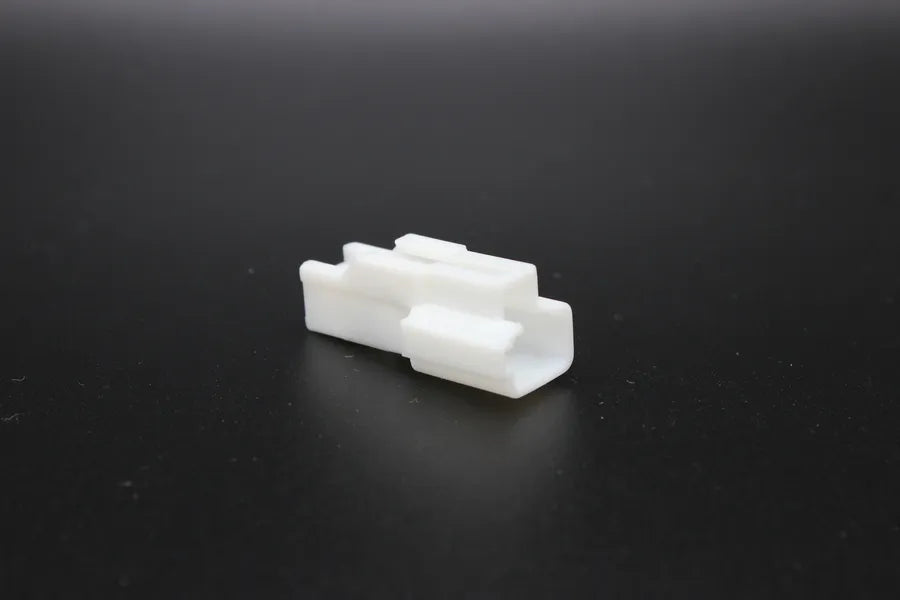 Sumitomo Male TS unsealed White Tab width 2.3 - 2 Terminal in Style: Connector Only. Sumitomo TS unsealed in White. These connectors are typically found in OEM applications and are available as a connector only or as a flying lead. An extra terminal is in