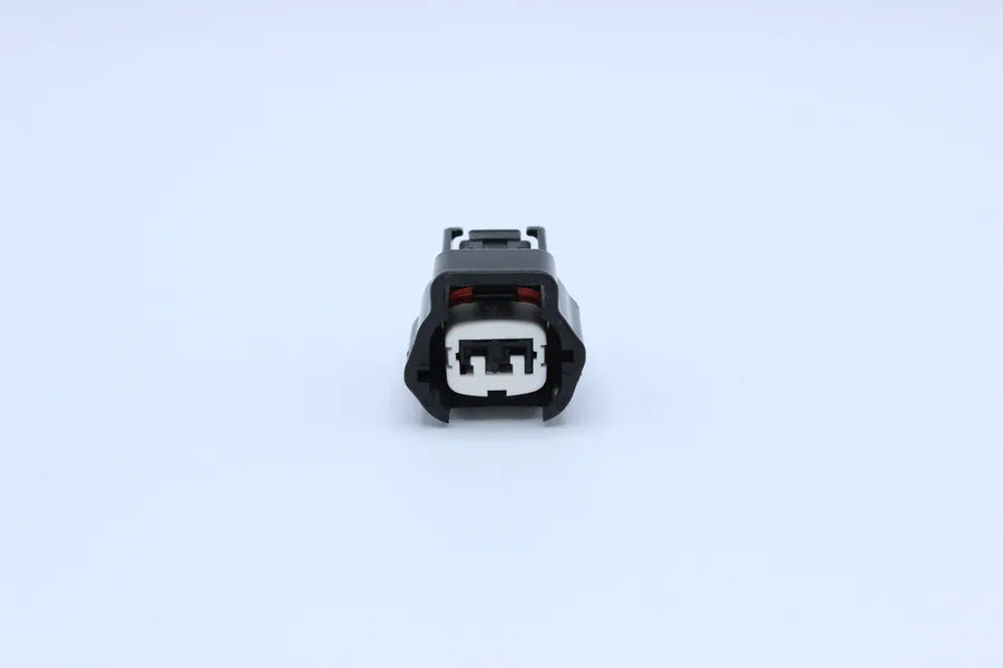 Sumitomo Female Injector relief Black - 2 Terminal in Style: Connector Only. Sumitomo Injector relief in Black. These connectors are typically found in OEM applications and are available as a connector only or as a flying lead. An extra terminal is includ