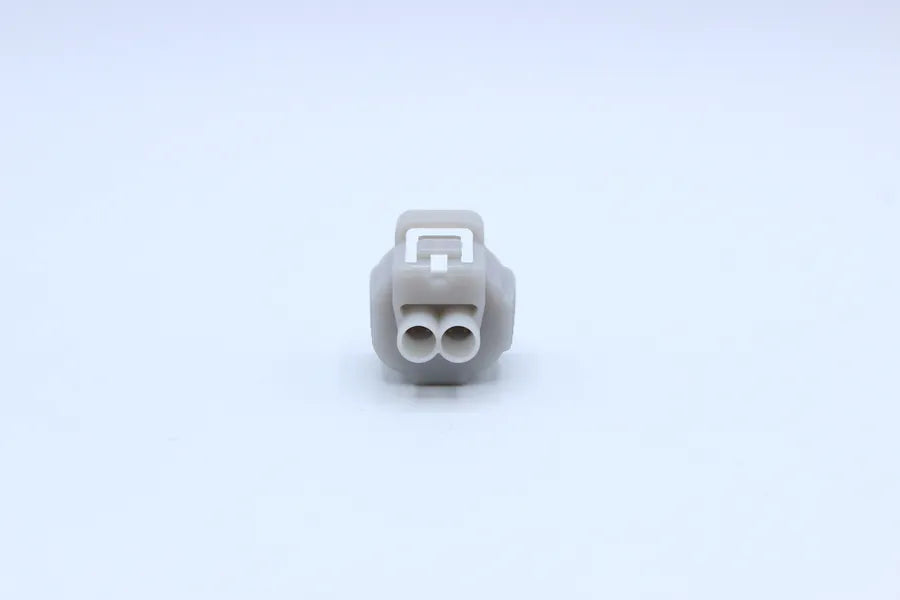 Sumitomo Female TS Light Gray type 1 - 2 Terminal in Style: Connector Only. Sumitomo TS in Light Gray. These connectors are typically found in OEM applications and are available as a connector only or as a flying lead. An extra terminal is included with e