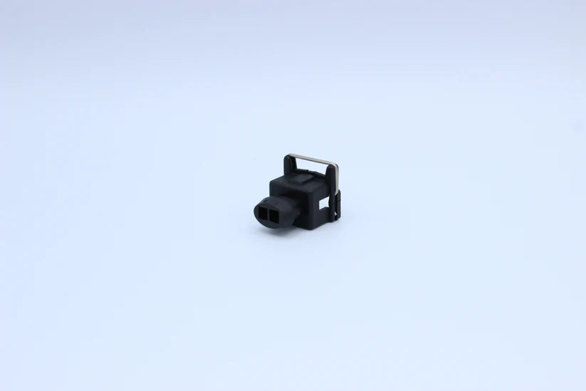 EV1 Fuel Injector Connector in Style: Unterminated. EV1 Connector Sealed, 2 way Commonly used for fuel injectors, knock sensors, Bosch temperature sensors. Flying lead is 6" of 20awg wire in black