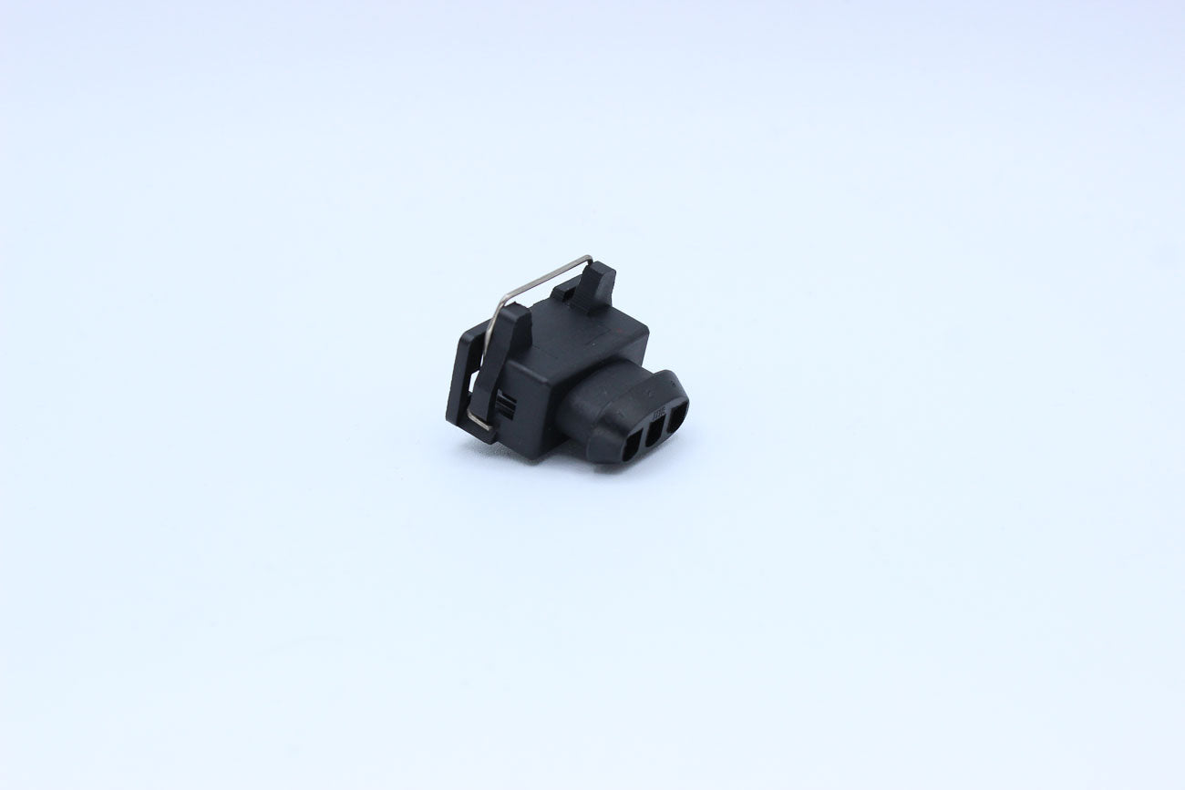 Delphi Female Timer Black - 3 Terminal in Style: Connector Only. Delphi Timer in Black. These connectors are typically found in OEM applications and are available as a connector only or as a flying lead. An extra terminal is included with every connector,