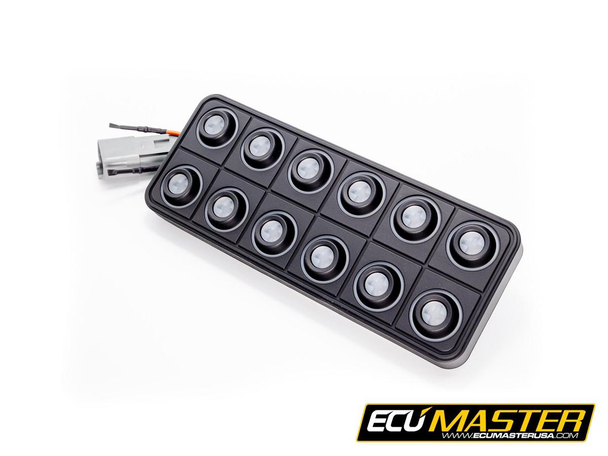 ECUMaster 4, 6, 8 or 12 Button Keypad