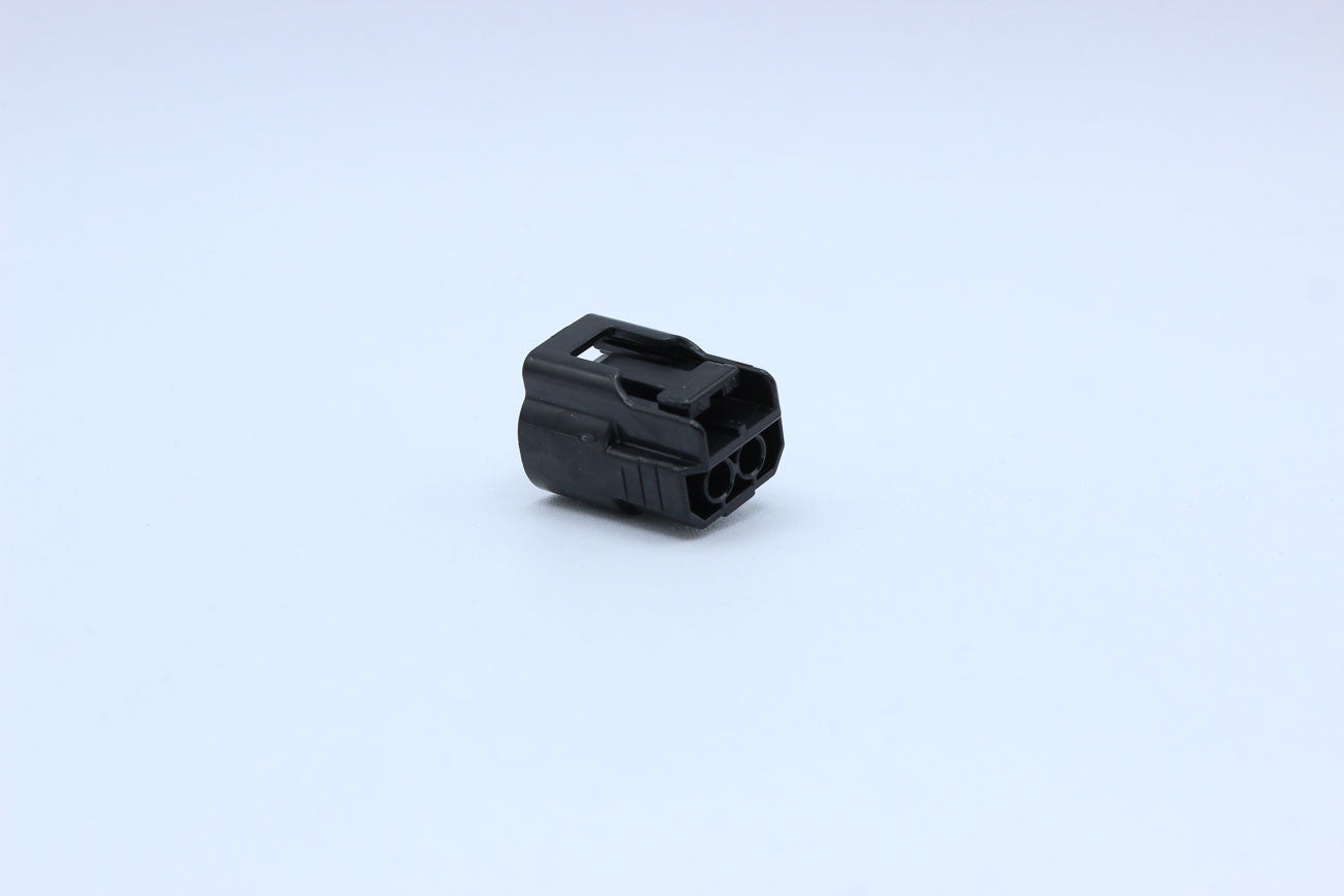 Sumitomo Female DL Black - 2 Terminal in Style: Flying Lead. Sumitomo DL in Black. These connectors are typically found in OEM applications and are available as a connector only or as a flying lead. An extra terminal is included with every connector, beca