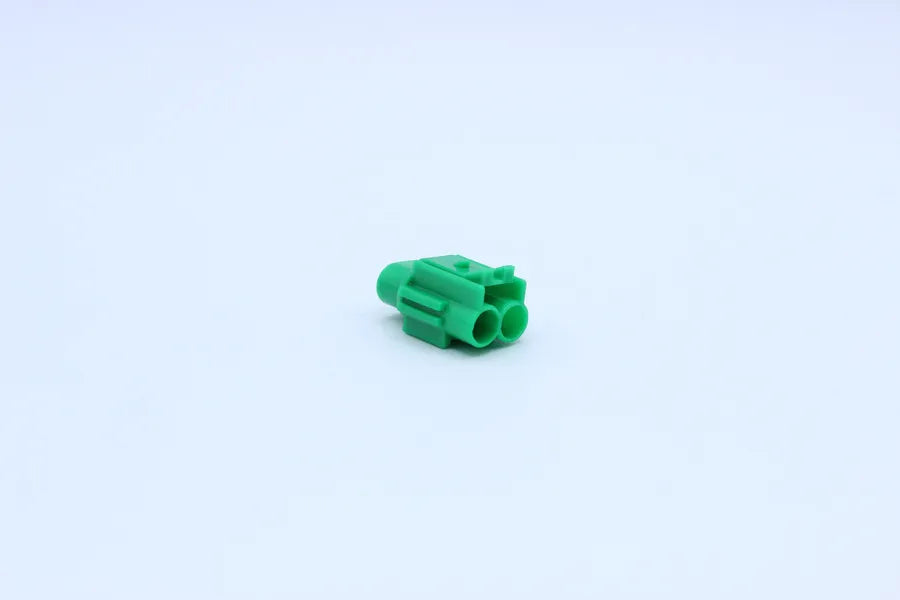 Sumitomo Female MT Green - 2 Terminal in Style: Connector Only. Sumitomo MT in Green. These connectors are typically found in OEM applications and are available as a connector only or as a flying lead. An extra terminal is included with every connector, b