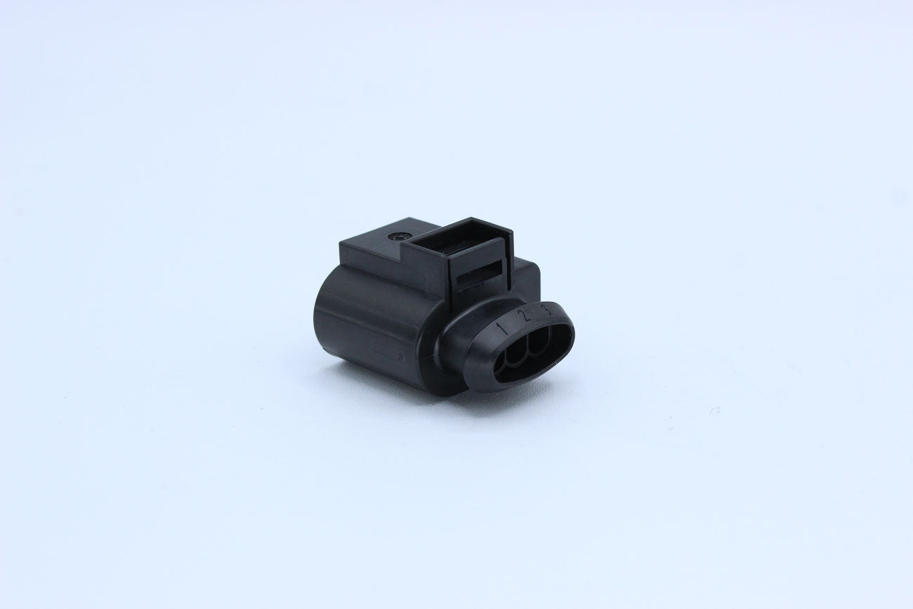 FCI Female HPCS Black Code B - 3 Terminal in Style: Connector Only. FCI HPCS in Black. These connectors are typically found in OEM applications and are available as a connector only or as a flying lead. An extra terminal is included with every connector,