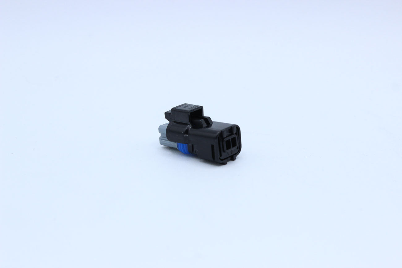 FCI Female Sicma 1.5 Grey - 2 Terminal in Style: Flying Lead. FCI Sicma 1.5 in Grey. These connectors are typically found in OEM applications and are available as a connector only or as a flying lead. An extra terminal is included with every connector, be