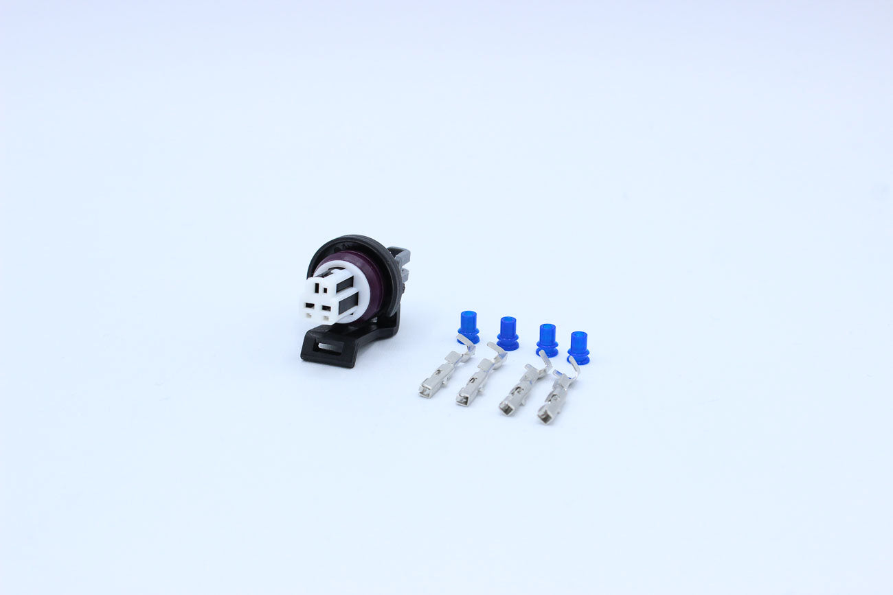 Delphi Female GT150 Black Code 1 - 3 Terminal in Style: Connector Only. Delphi GT150 in Black. These connectors are typically found in OEM applications and are available as a connector only or as a flying lead. An extra terminal is included with every con