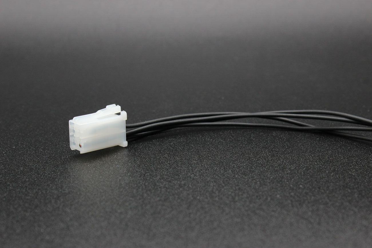 KET Female 090 White - 4 Terminal in Style: Connector Only. KET 090 in White. These connectors are typically found in OEM applications and are available as a connector only or as a flying lead. An extra terminal is included with every connector, because m