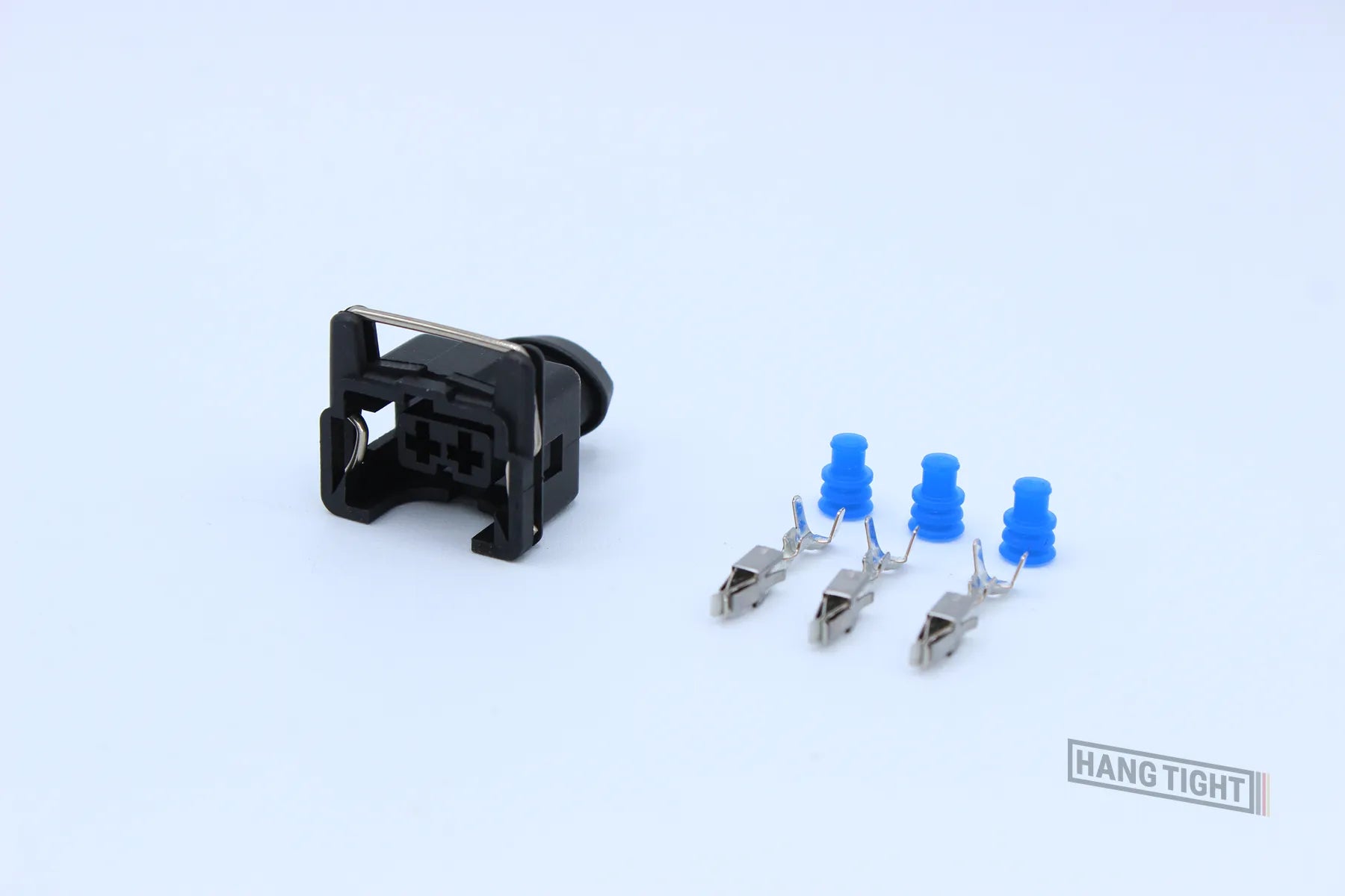 Bosch Female Jetronic Black Injector relief type 2 - 2 Terminal in Style: Flying Lead. Bosch Jetronic in Black. These connectors are typically found in OEM applications and are available as a connector only or as a flying lead. An extra terminal is includ