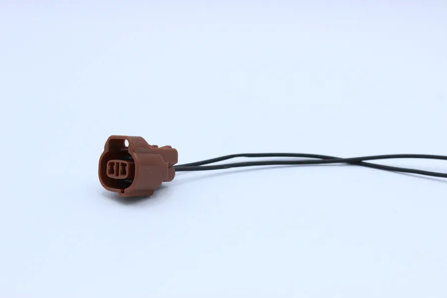 Sumitomo Female MT Brown Shrouded - 2 Terminal in Style: Connector Only. Sumitomo MT in Brown. These connectors are typically found in OEM applications and are available as a connector only or as a flying lead. An extra terminal is included with every con