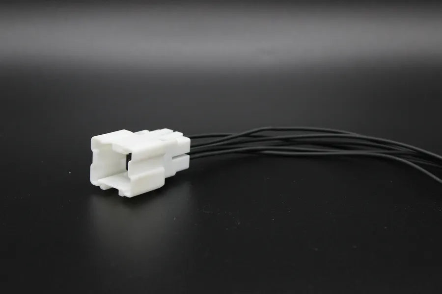 Sumitomo Male White - 6 Terminal in Style: Connector Only. Sumitomo in White. These connectors are typically found in OEM applications and are available as a connector only or as a flying lead. An extra terminal is included with every connector, because m