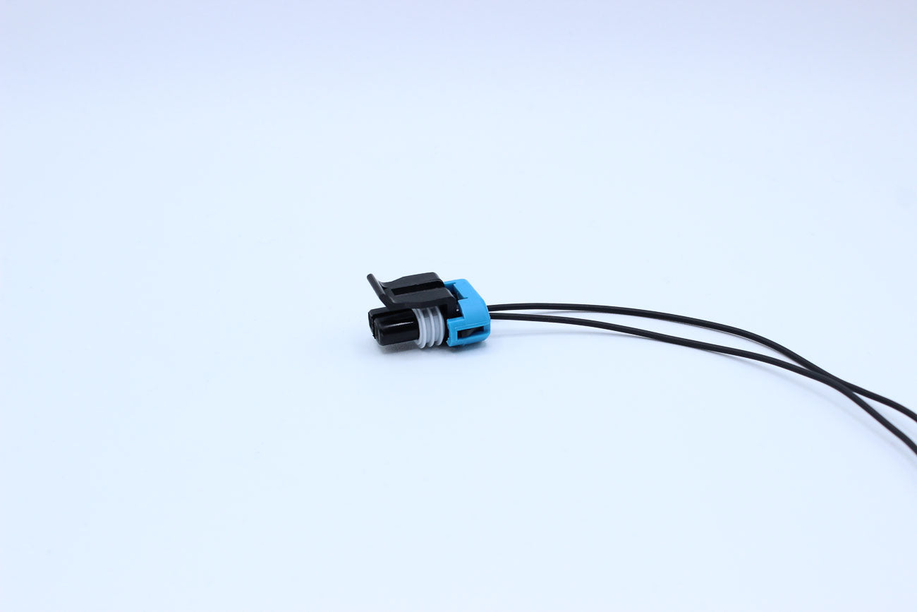 Delphi Female Metri-pack 150 - Part Number 12052641 in Style: Flying Lead. Delphi Metri-pack 150 in Black. The OEM Part Number for this part is 12052641. These connectors are typically found in OEM applications and are available as a connector only or as