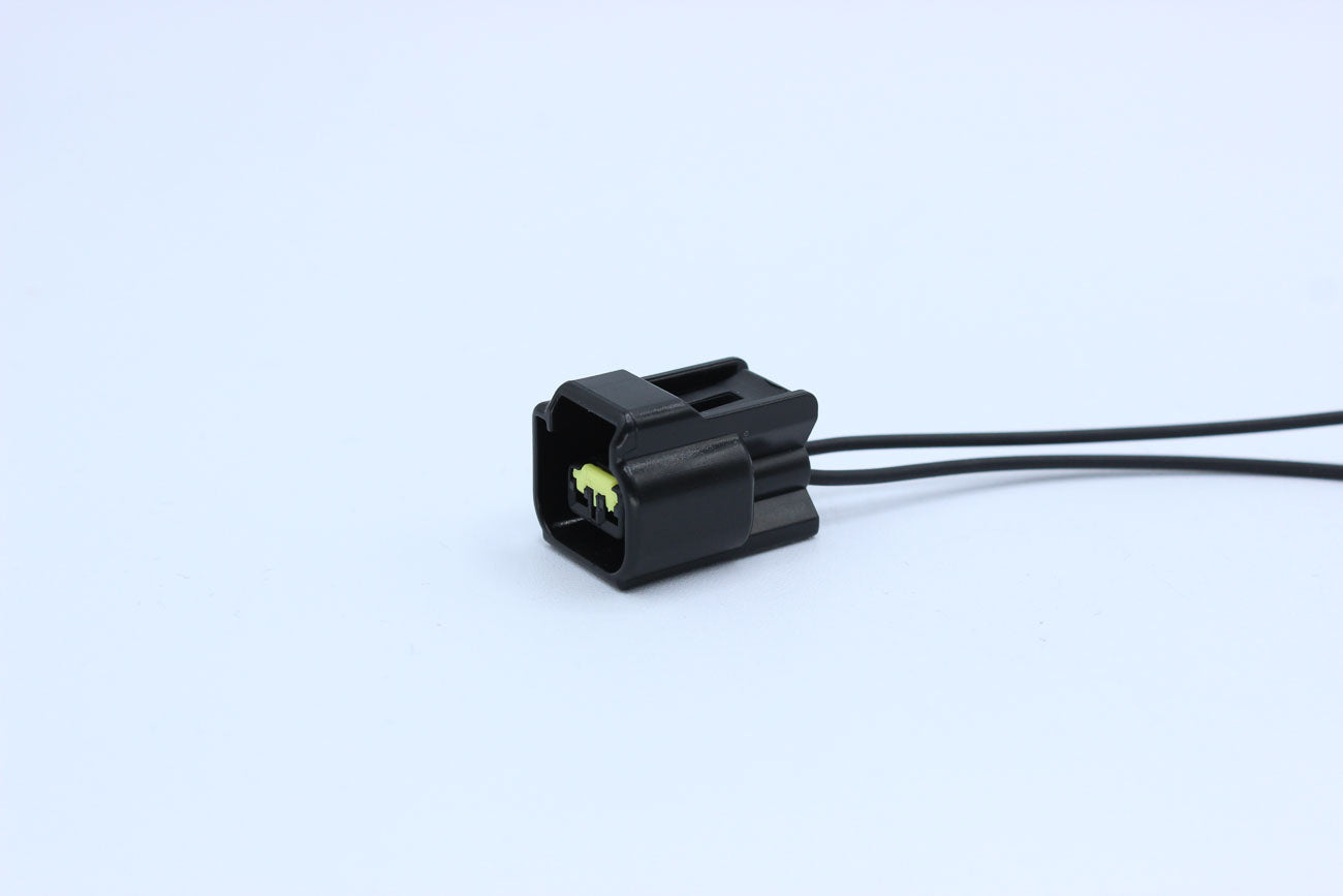 Furukawa Female RFW Black - 2 Terminal in Style: Flying Lead. Furukawa RFW in Black. These connectors are typically found in OEM applications and are available as a connector only or as a flying lead. An extra terminal is included with every connector, be