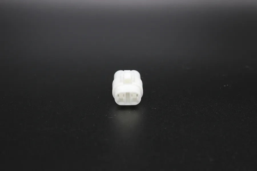 Sumitomo Female MT White - 2 Terminal in Style: Flying Lead. Sumitomo MT in White. These connectors are typically found in OEM applications and are available as a connector only or as a flying lead. An extra terminal is included with every connector, beca