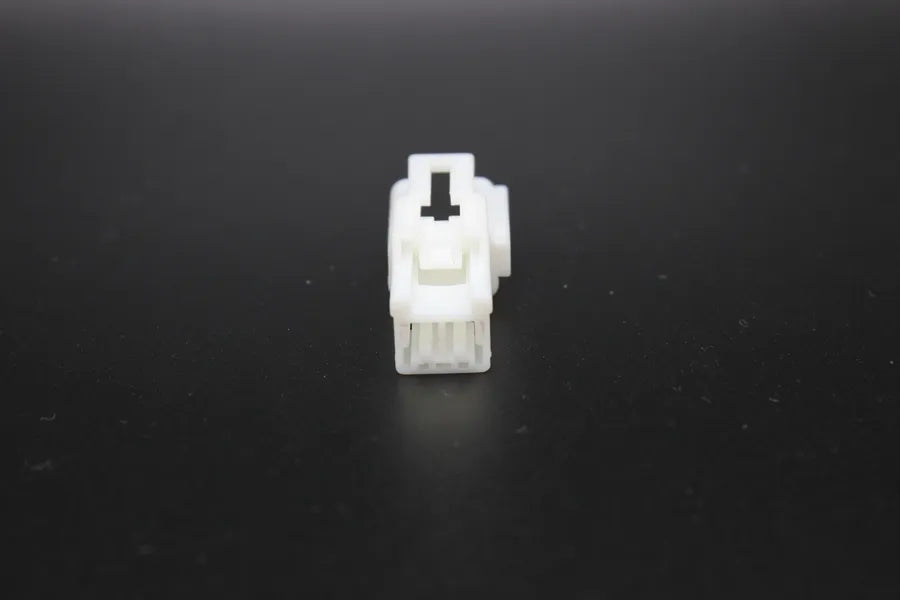 Sumitomo Male TS unsealed White Tab width 2.3 - 2 Terminal in Style: Connector Only. Sumitomo TS unsealed in White. These connectors are typically found in OEM applications and are available as a connector only or as a flying lead. An extra terminal is in