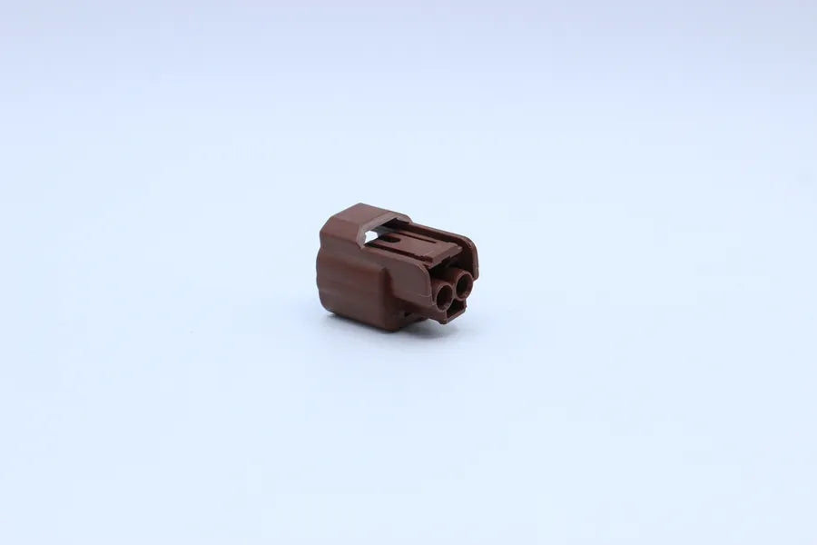 Sumitomo Female HX Brown - 2 Terminal in Style: Connector Only. Sumitomo HX in Brown. These connectors are typically found in OEM applications and are available as a connector only or as a flying lead. An extra terminal is included with every connector, b
