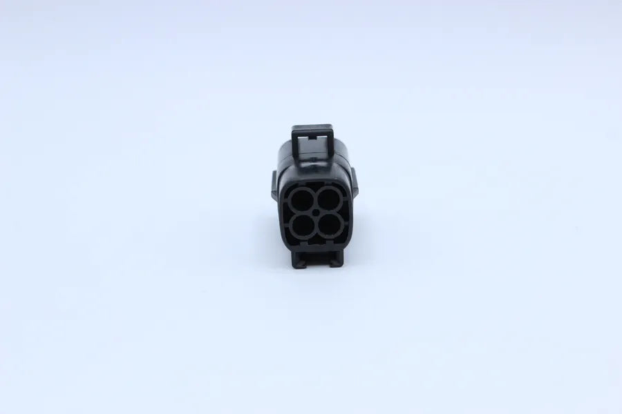 Sumitomo Male TS Black - 4 Terminal in Style: Flying Lead. Sumitomo TS in Black. These connectors are typically found in OEM applications and are available as a connector only or as a flying lead. An extra terminal is included with every connector, becaus