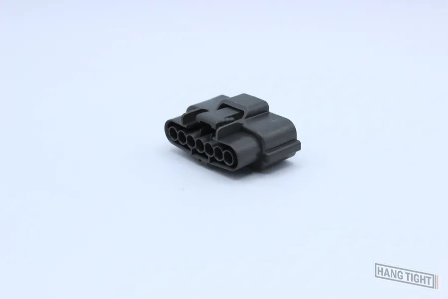 Sumitomo Female 62 Gray - 7 Terminal in Style: Flying Lead. Sumitomo 62 in Gray. These connectors are typically found in OEM applications and are available as a connector only or as a flying lead. An extra terminal is included with every connector, becaus