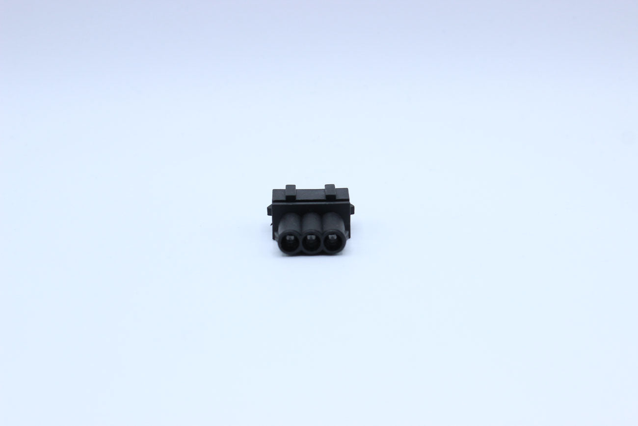 Delphi Male Timer Black - 3 Terminal in Style: Connector Only. Delphi Timer in Black. These connectors are typically found in OEM applications and are available as a connector only or as a flying lead. An extra terminal is included with every connector, b