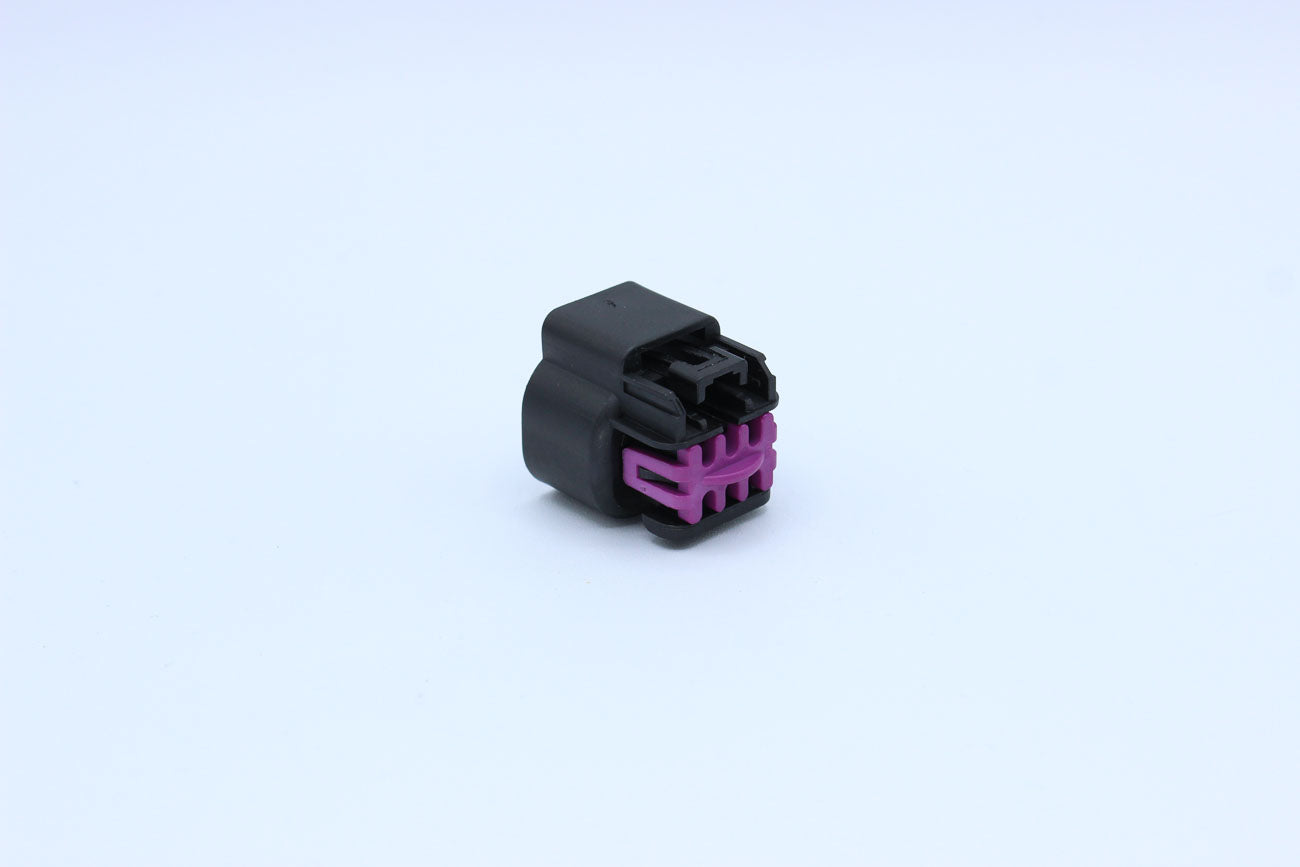 Delphi Female GT150 Black Code 1 - 6 Terminal in Style: Flying Lead. Delphi GT150 in Black. These connectors are typically found in OEM applications and are available as a connector only or as a flying lead. An extra terminal is included with every connec