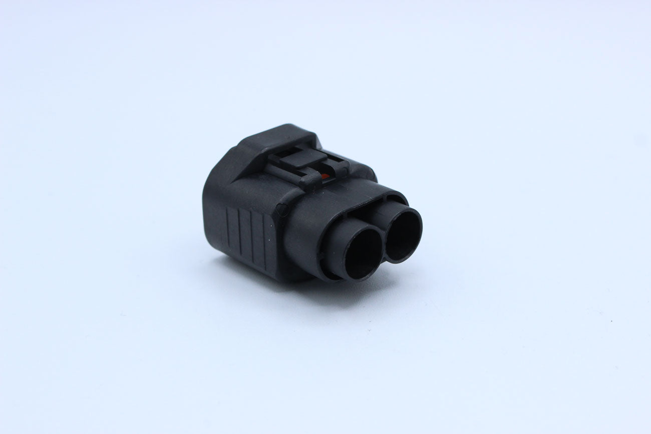 KET Female 312 Gray - 2 Terminal in Style: Connector Only. KET 312 in Gray. These connectors are typically found in OEM applications and are available as a connector only or as a flying lead. An extra terminal is included with every connector, because mis