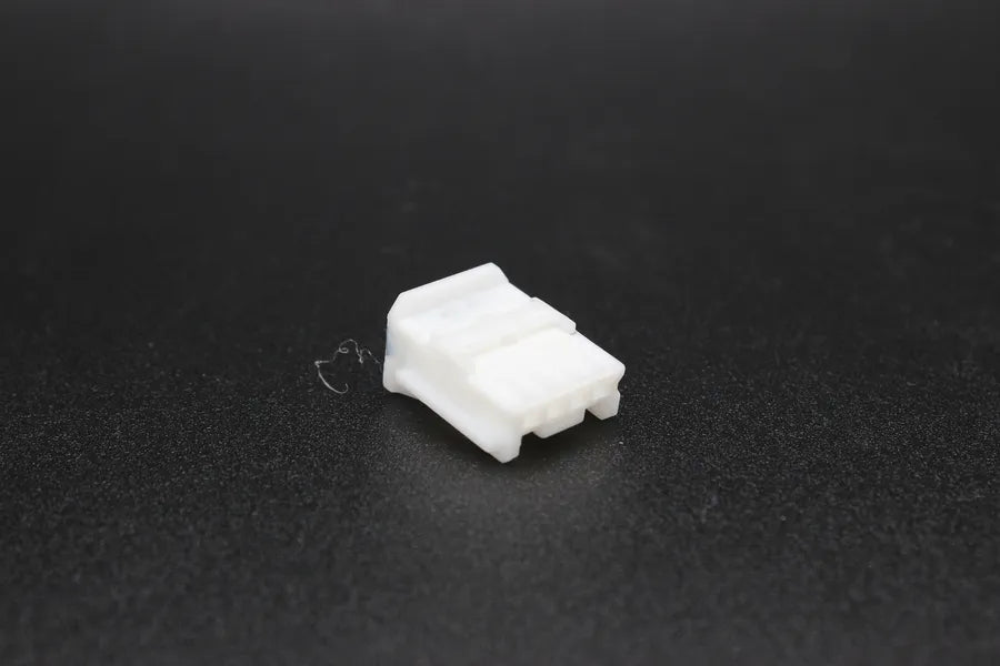 Sumitomo Female TS unsealed White - 4 Terminal in Style: Connector Only. Sumitomo TS unsealed in White. These connectors are typically found in OEM applications and are available as a connector only or as a flying lead. An extra terminal is included with