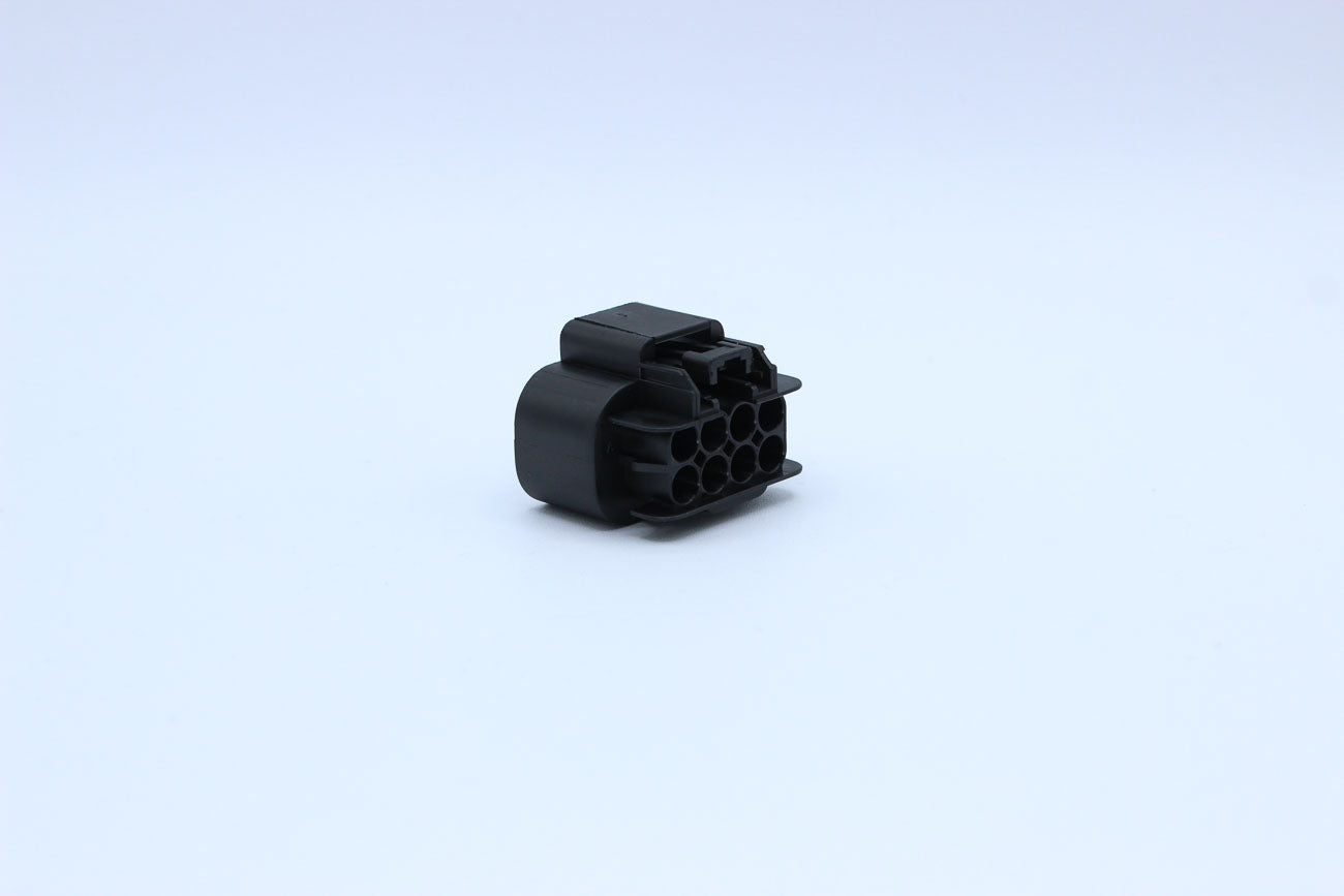 Delphi Female GT280 Black Code 8 - 8 Terminal in Style: Connector Only. Delphi GT280 in Black. These connectors are typically found in OEM applications and are available as a connector only or as a flying lead. An extra terminal is included with every con