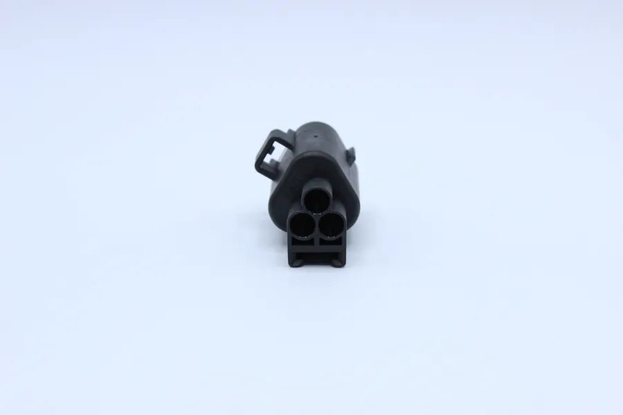 Sumitomo Male TS Black Triangle - 3 Terminal in Style: Flying Lead. Sumitomo TS in Black. These connectors are typically found in OEM applications and are available as a connector only or as a flying lead. An extra terminal is included with every connecto