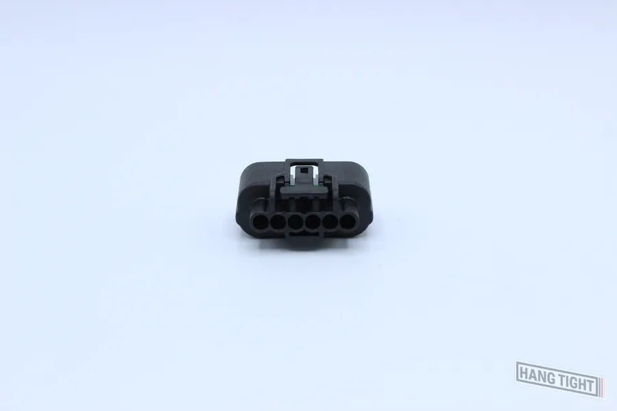 Sumitomo Female HX Black - 6 Terminal in Style: Connector Only. Sumitomo HX in Black. These connectors are typically found in OEM applications and are available as a connector only or as a flying lead. An extra terminal is included with every connector, b