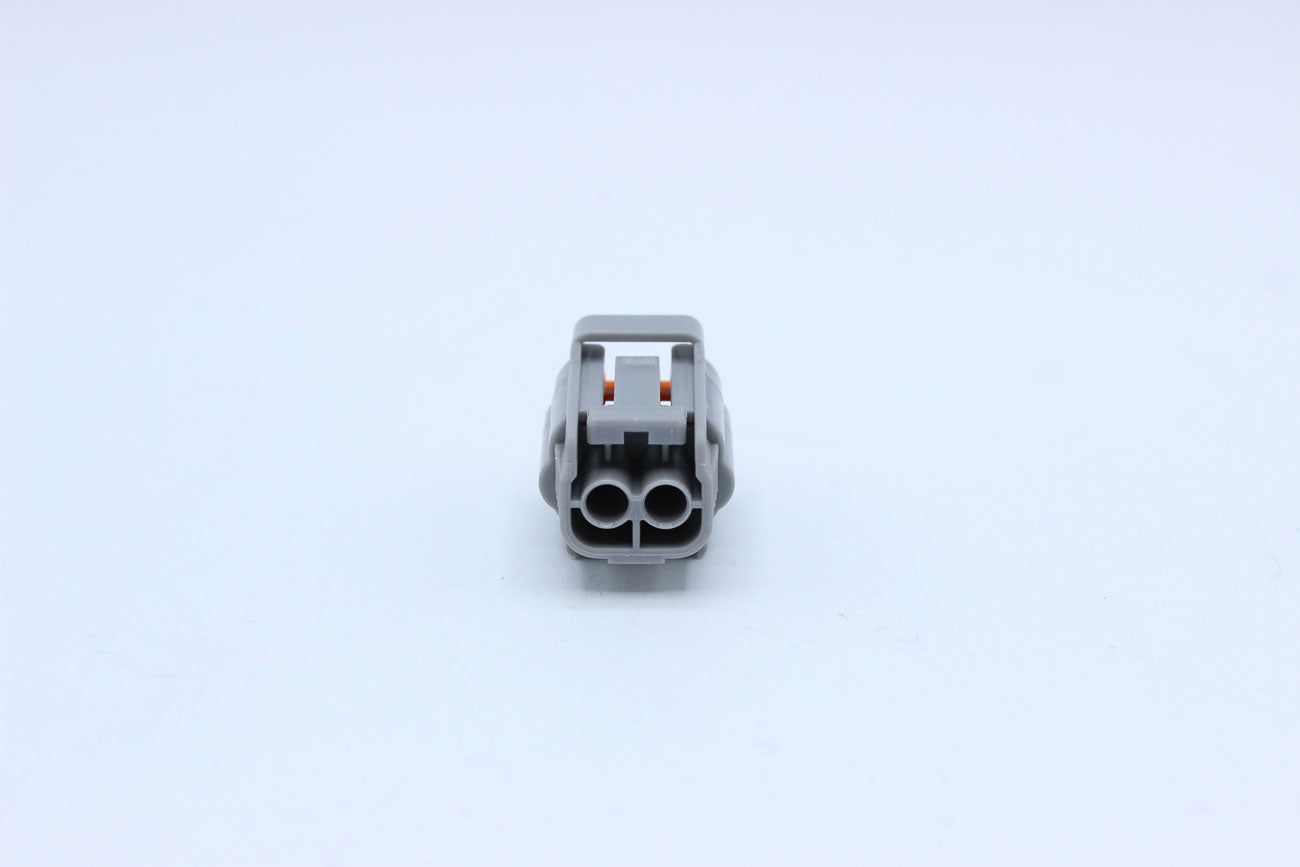Sumitomo Female DL Light Grey - 2 Terminal in Style: Connector Only. Sumitomo DL in Light Grey. These connectors are typically found in OEM applications and are available as a connector only or as a flying lead. An extra terminal is included with every co