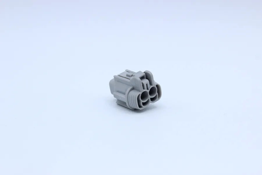 Sumitomo Female RS Gray - 2 Terminal in Style: Flying Lead. Sumitomo RS in Gray. These connectors are typically found in OEM applications and are available as a connector only or as a flying lead. An extra terminal is included with every connector, becaus