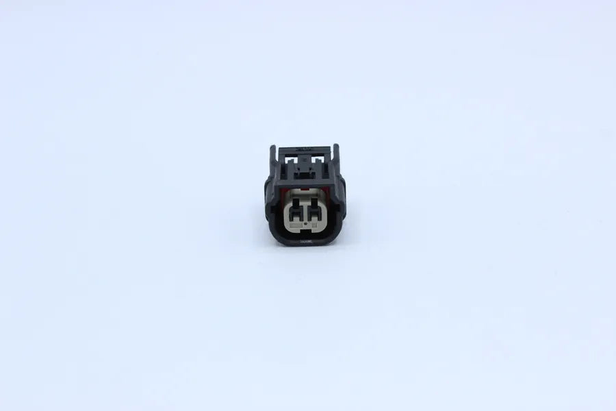 Sumitomo Female HV Black - 2 Terminal in Style: Flying Lead. Sumitomo HV in Black. These connectors are typically found in OEM applications and are available as a connector only or as a flying lead. An extra terminal is included with every connector, beca