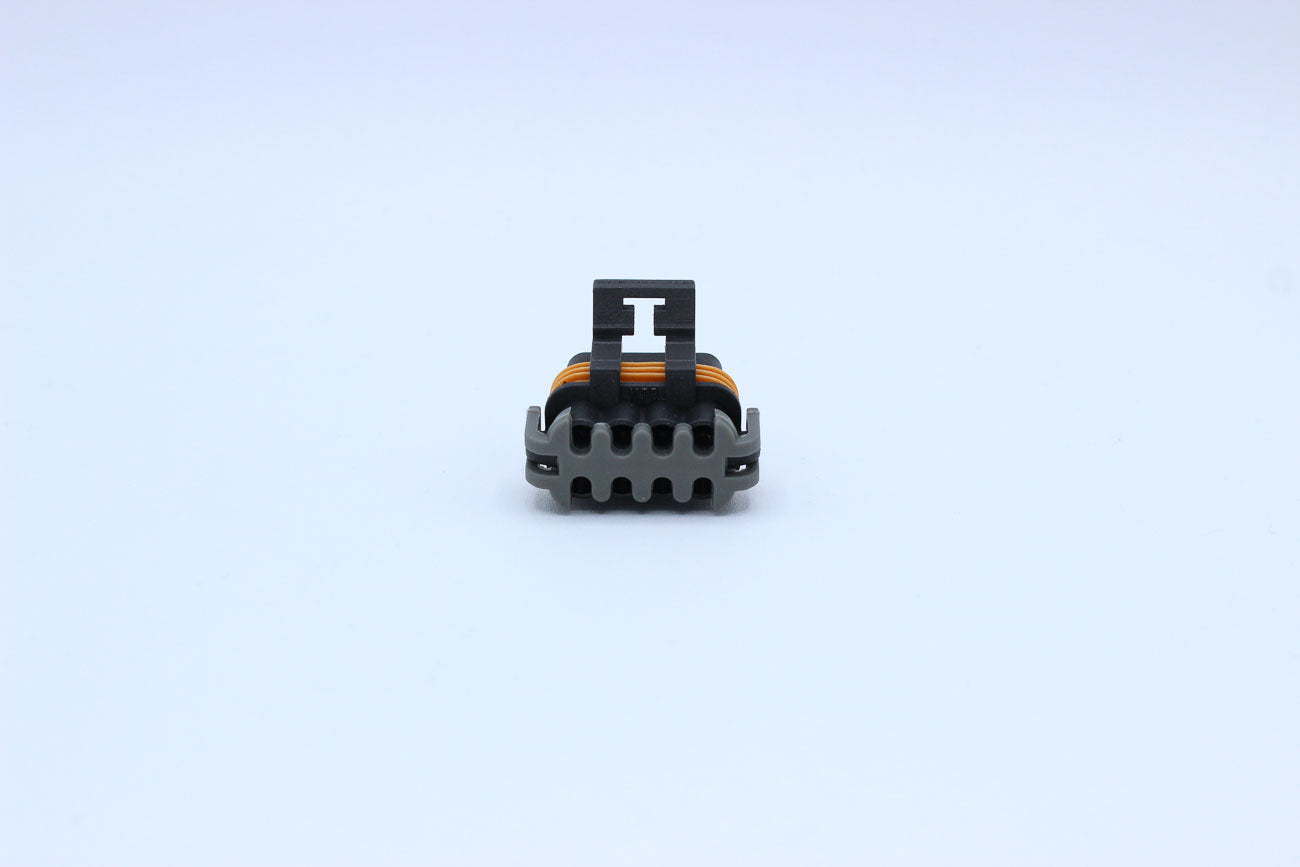 Delphi Female Metri-pack 150 Black Code 1 - 8 Terminal in Style: Connector Only. Delphi Metri-pack 150 in Black. These connectors are typically found in OEM applications and are available as a connector only or as a flying lead. An extra terminal is inclu