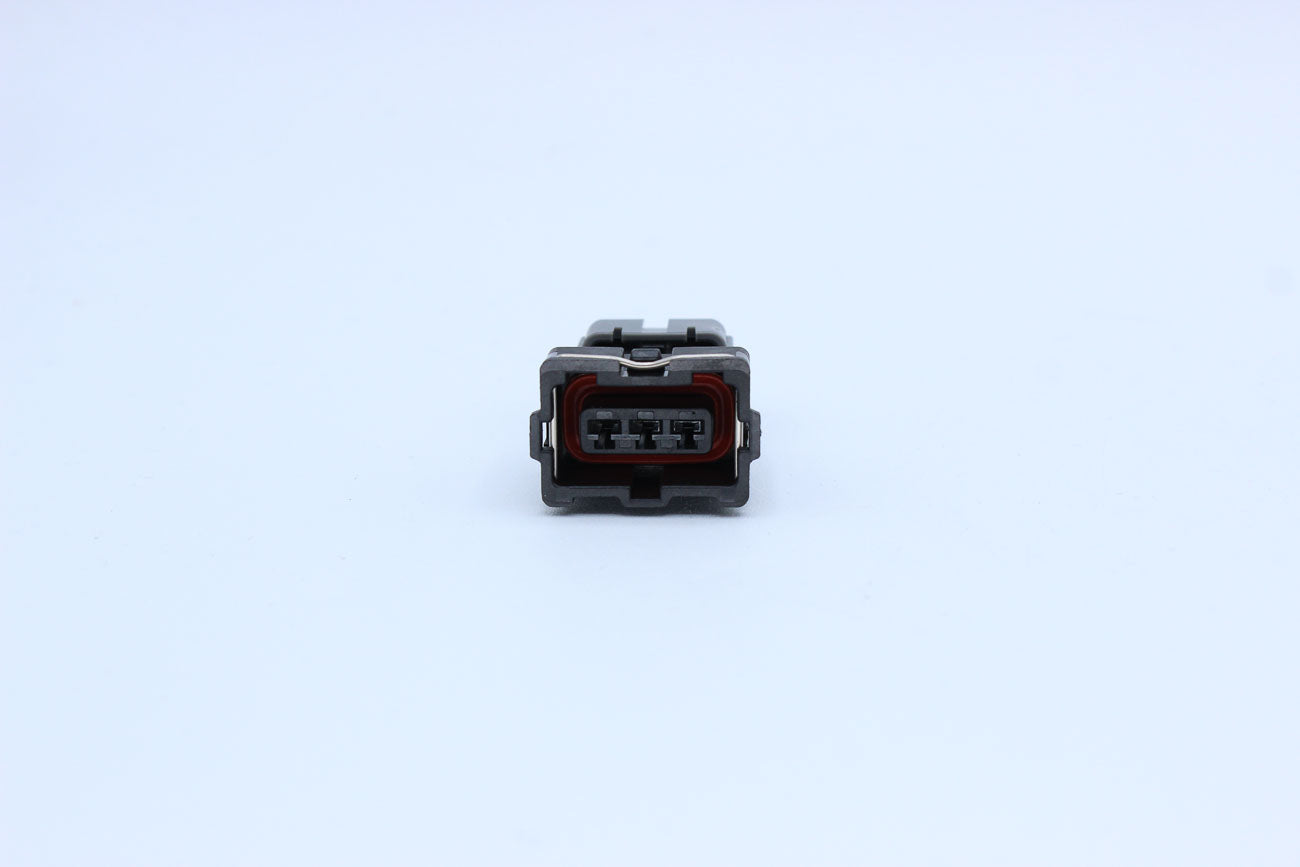 Furukawa Female JFC Black - 3 Terminal in Style: Connector Only. Furukawa JFC in Black. These connectors are typically found in OEM applications and are available as a connector only or as a flying lead. An extra terminal is included with every connector,