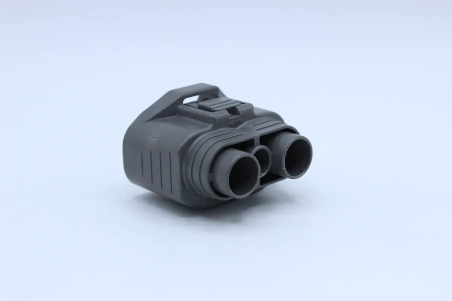 Sumitomo Female TS Gray Hybrid - 3 Terminal in Style: Connector Only. Sumitomo TS in Gray. These connectors are typically found in OEM applications and are available as a connector only or as a flying lead. An extra terminal is included with every connect