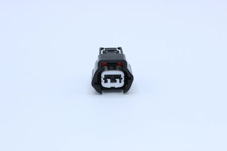Sumitomo Female RS Black - 2 Terminal in Style: Flying Lead. Sumitomo RS in Black. These connectors are typically found in OEM applications and are available as a connector only or as a flying lead. An extra terminal is included with every connector, beca