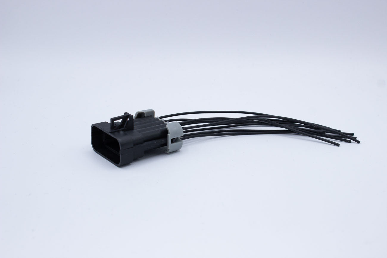 Delphi Male Metri-pack 150 Black - 10 Terminal in Style: Connector Only. Delphi Metri-pack 150 in Black. These connectors are typically found in OEM applications and are available as a connector only or as a flying lead. An extra terminal is included with
