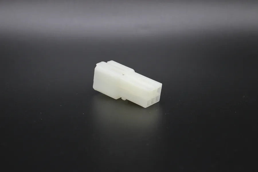 Sumitomo Male MT unsealed Clear - 6 Terminal in Style: Connector Only. Sumitomo MT unsealed in Clear. These connectors are typically found in OEM applications and are available as a connector only or as a flying lead. An extra terminal is included with ev