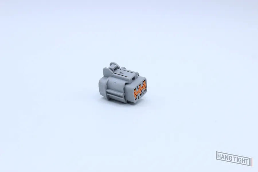 Sumitomo Female RS Gray - 8 Terminal in Style: Connector Only. Sumitomo RS in Gray. These connectors are typically found in OEM applications and are available as a connector only or as a flying lead. An extra terminal is included with every connector, bec