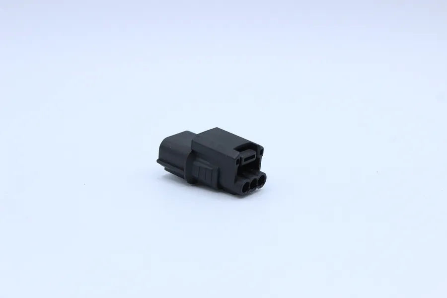 Sumitomo Male HV Black - 3 Terminal in Style: Flying Lead. Sumitomo HV in Black. These connectors are typically found in OEM applications and are available as a connector only or as a flying lead. An extra terminal is included with every connector, becaus
